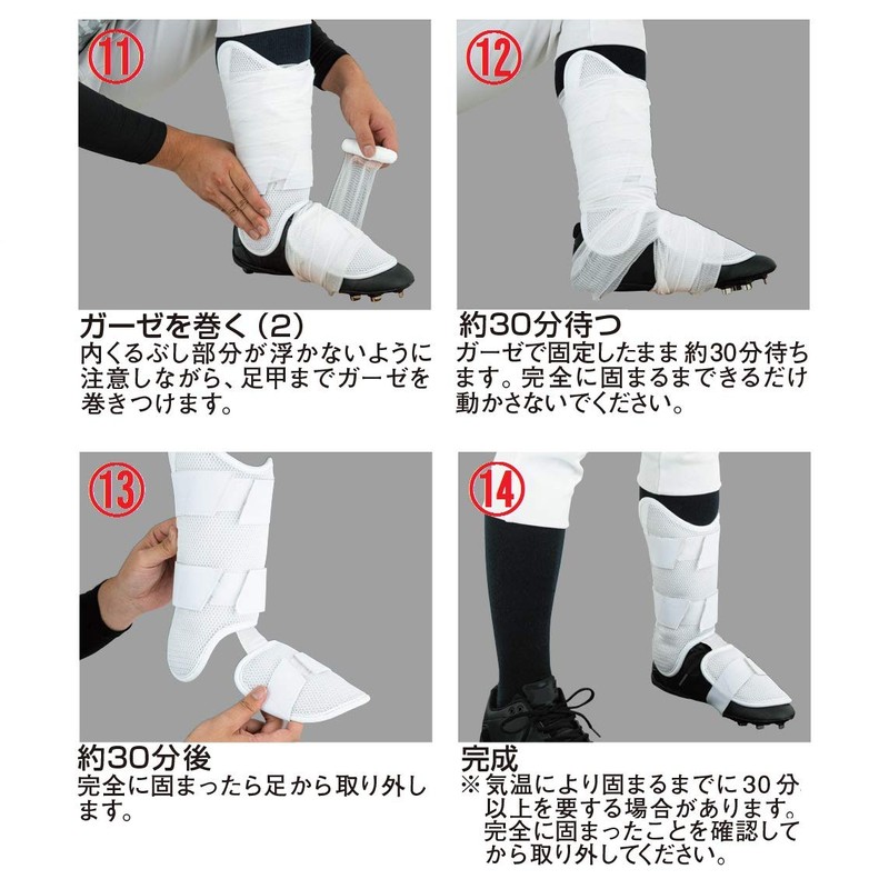 EVOSHIELD WTV12JPWHRHH Baseball Protective Gear Leg Guard for Right Hitter,