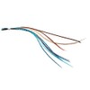 10 XXL LONG 11-13 inch (28-33cm) Real Feather Hair Extensions