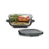 Ninja 6 Cup CleanCrisp Glass Container with Leak-Proof Storage lid,