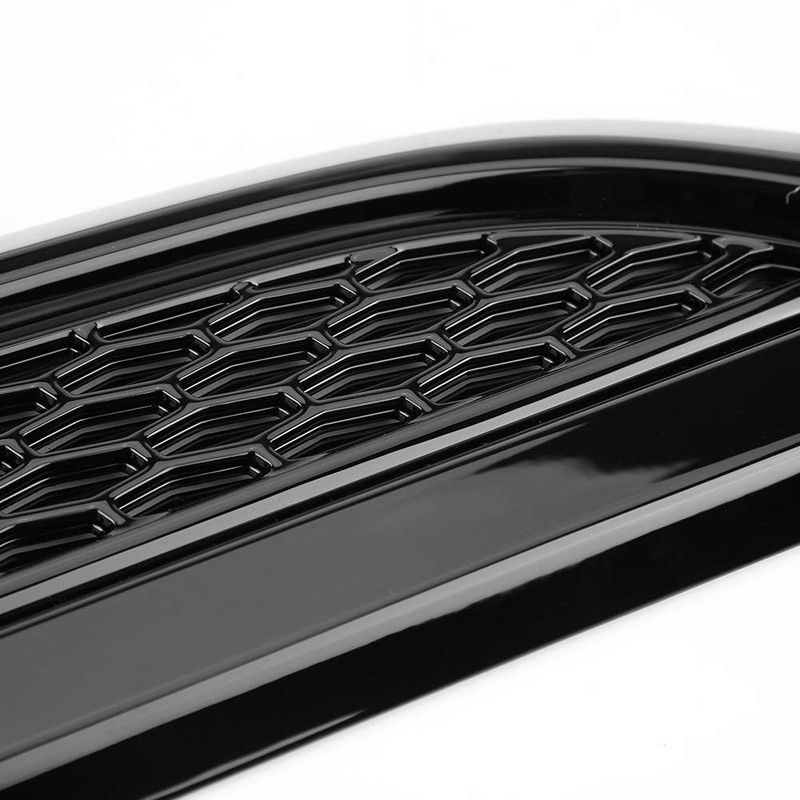 TKSE Air Vent Wing Trim, Universal Carbon Fiber Exterior Hood