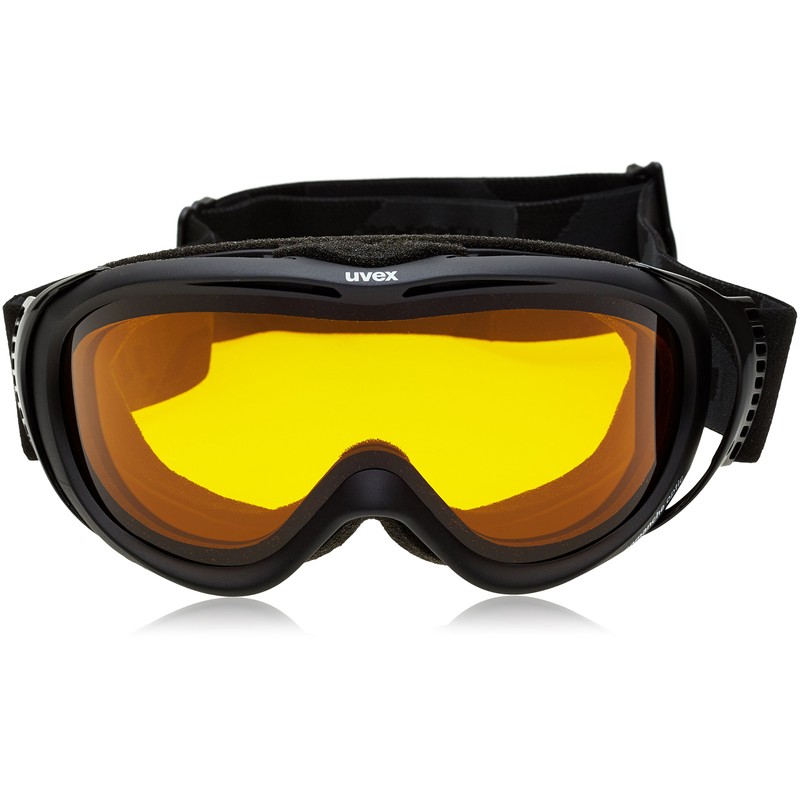 UVEX Skibrille Comanche, Black Mat/Lgl, One Size