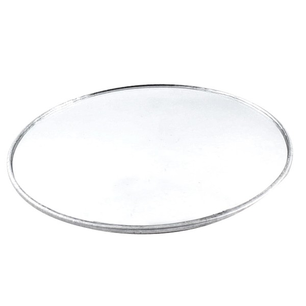 uxcell Car Silver Tone Wide Round Convex Rearview Blind Spot Mirror 95mm