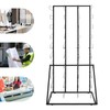 Floor Standing Vinyl Roll Storage Rack, Paper Rolls Organizer Holds