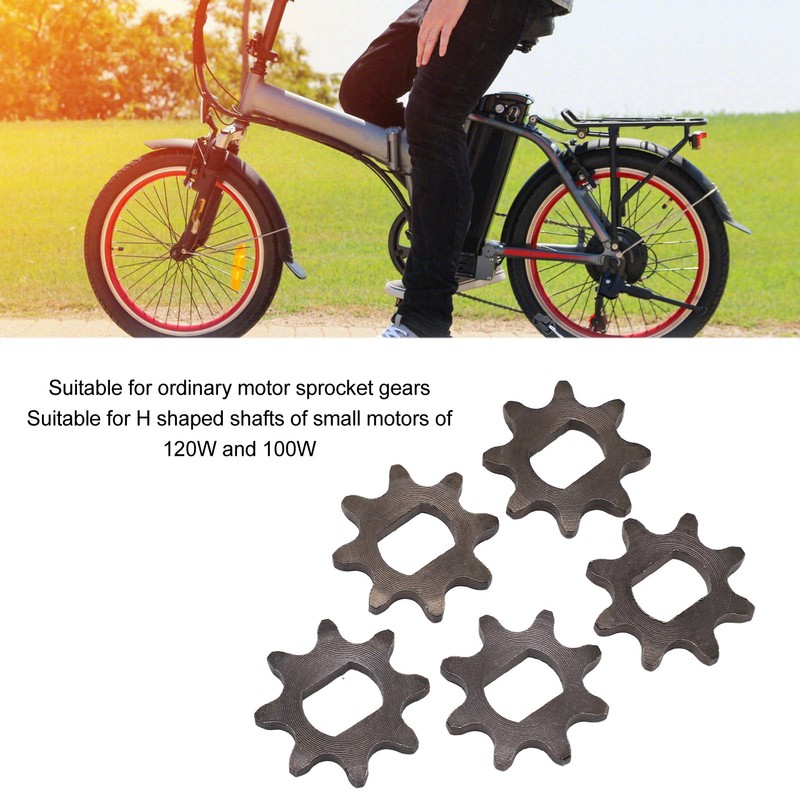 5Pcs 8 Tooth 420 Chain Sprocket Electric Scooter 8T 420