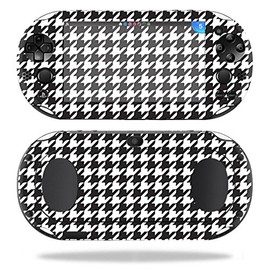 MightySkins Skin Compatible with Sony PS Vita (Wi-Fi 2nd Gen) – Houndstooth | Protective, Durable, and Unique Vinyl Decal wrap Cover | Easy to Apply, Remove, and Change Styles | Made in The USA