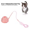 Automatic Cat Toy Interactive 3 Modes LED Moving Electric Kitten