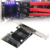 Expansion Card PCIE to 5 Ports SATA3.0 Module Converter Board