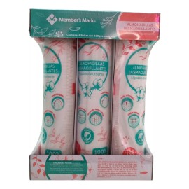 Members Almohadillas Desmaquillantes 6 Bolsas Con 100pzas C/u