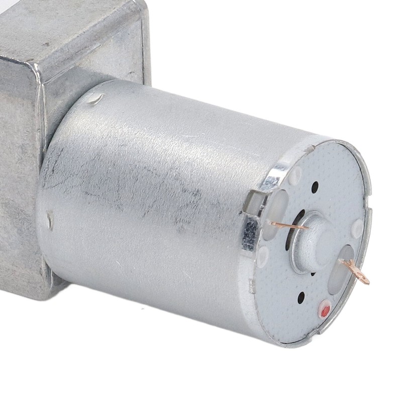 25kg.cm DC Gear Speed Reduction Motor Double Shafts Self Locking