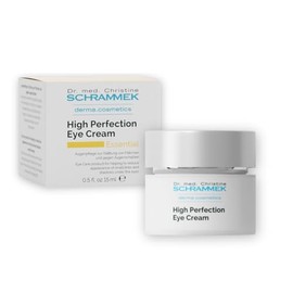 Schrammek High Perfection Eye Cream (0.5 fl oz) - Eye Care Product - Reduces Lines & Shadows Under the Eyes - Caffeine Eye Cream - Skin Care - Dr
