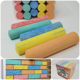 A to Z 20 Colour Playground Chunky Chalk - Boxed Outdoor/Activity Kids