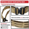 Bear Armz Tactical Battle Belt | Molle Riggers Belt |
