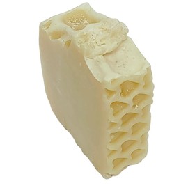 Sixbright, HANDMADE SOAP BAR with ORGANIC SHEA+COCOA BUTTER, OLIVE+COCONUT+CASTOR OIL & ESSENTIAL OILS- For MEN & WOMEN-ALL SKIN TYPES-4 oz.(PACK of 1) (NATURAL CREAM, UNSCENTED SOAP)