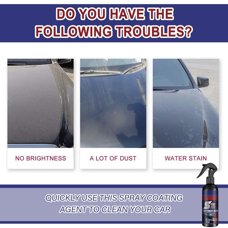 Spray Coating Agent, Multi-Functional Coating Renewal Agent, Car Fast-Acting Coating