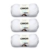 Caron Simply Soft Party Snow Sparkle Yarn - 3 Pack