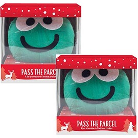 Christmas Pass the Parcel Brussels Sprout,Snowman Gift Family Game 24 Prizes (Sprout 2x)
