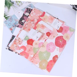 CAXUSD 4sets Vintage Illustrated Writing Paper Set Ancient Style Note Kit Envelopes for Personal Letters and Creative Correspondence