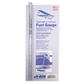 Luso Aviation Fuelhawk Aircraft Fuel Gauge, Cessna 172 - 19 gallon