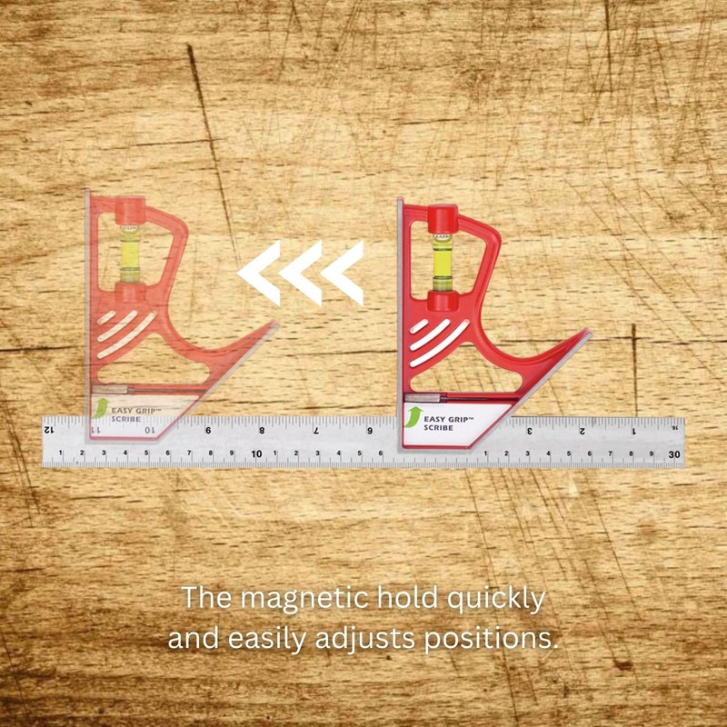 Kapro - 325M Magnetic Lock Combination Square - with 5