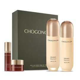 Missha Geumseol 2-piece set Chogongjin Geumseol nutritional care essential 2-piece set / 미샤 금설 2종 세트 초공진 금설 영양케어 에센셜 2종 세트