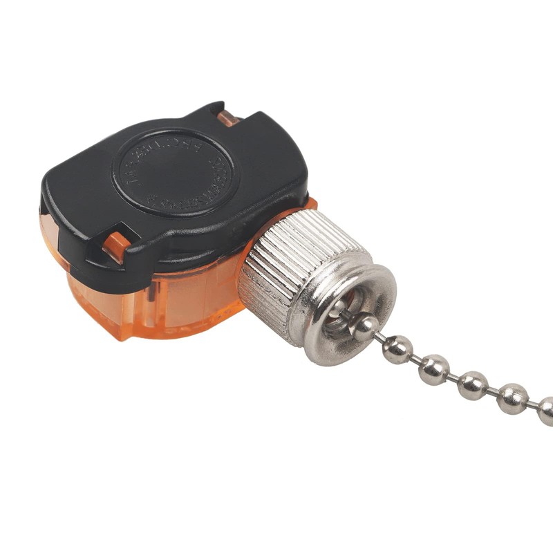 3 Packs Switches E87438 Ceiling Fan Switch with 11" Beaded