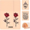 20pcs Tattoo Practice Skins 20cm Length 15cm Width 3mm Thick