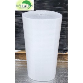 SmartSHIELD -3mm 24"x50ft Reflective Insulation roll, Foam Core Radiant Barrier, Thermal Insulation Shield - Engineered Foil/White Film