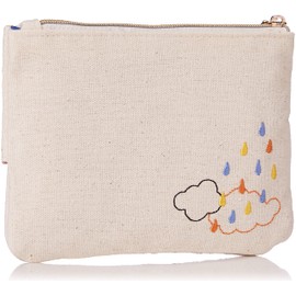 Marushin 1425014800 Moomin Pouch with Tissue Case, Cloud and Umbrella, Northern Europe