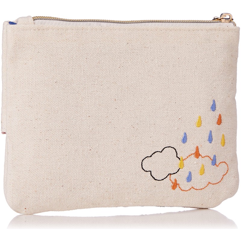 Marushin 1425014800 Moomin Pouch with Tissue Case, Cloud and Umbrella,