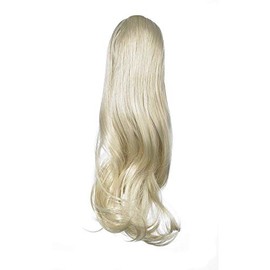 Love Hair Extensions India Crocodile Clip Synthetic Hair Ponytail Colour 24 Sunlight Blonde 16 -Inch