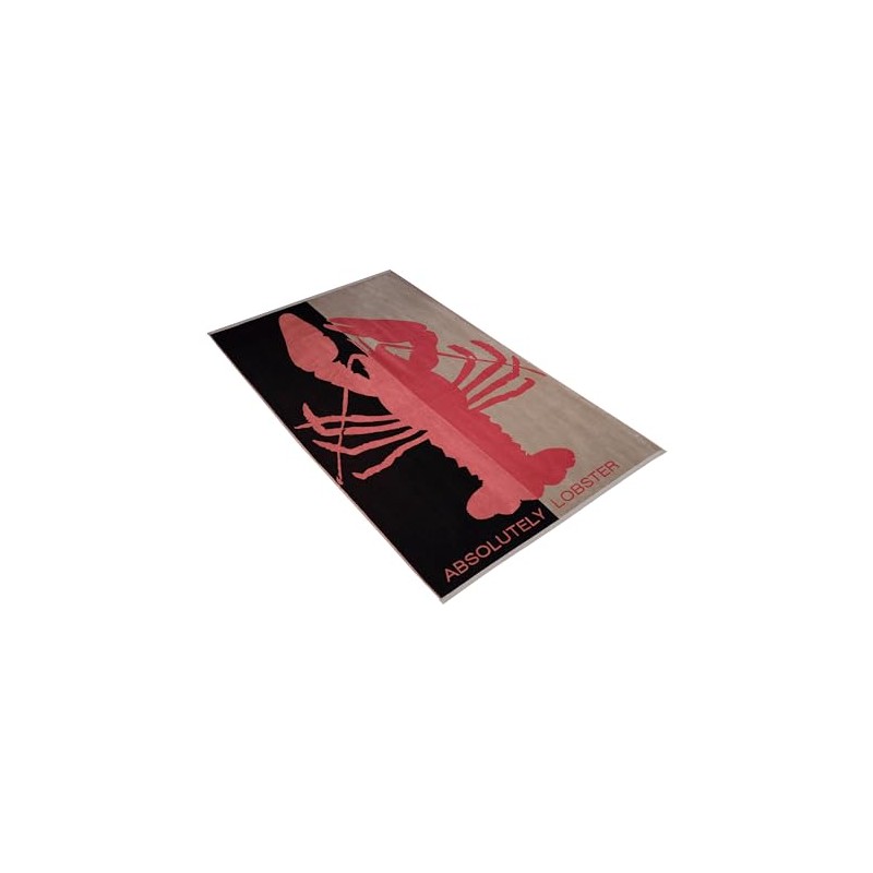 Vossen Women's and Men's Absolutely Lobster Black 100 x 180