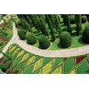 Flexible Garden Lawn Grass Edge 9m x 100mm Dark Green