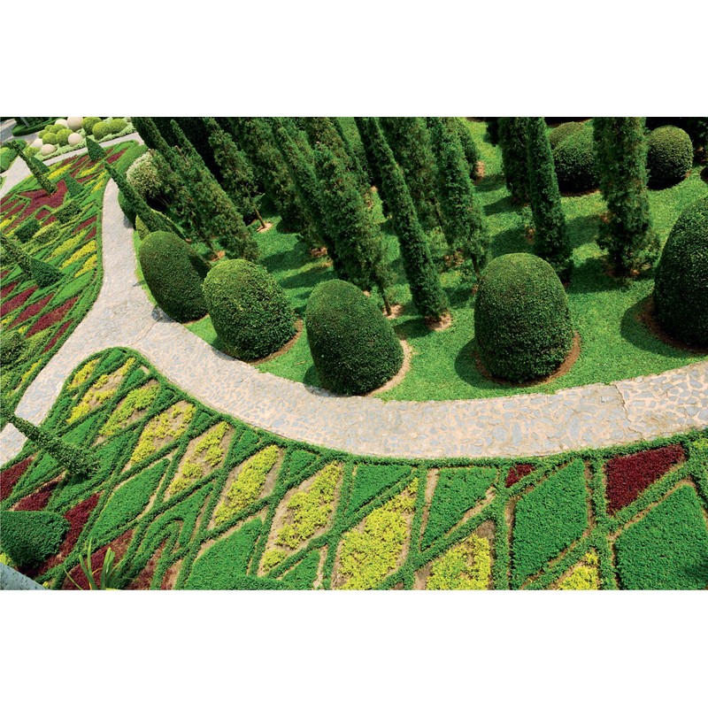 Flexible Garden Lawn Grass Edge 9m x 100mm Dark Green
