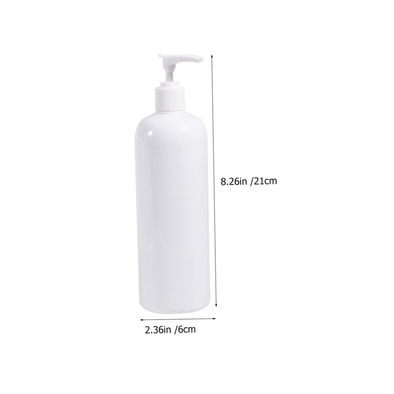 Baluue 3pcs Dispenser Bottle Refillable Makeup Bottle Refillable Pump Bottles