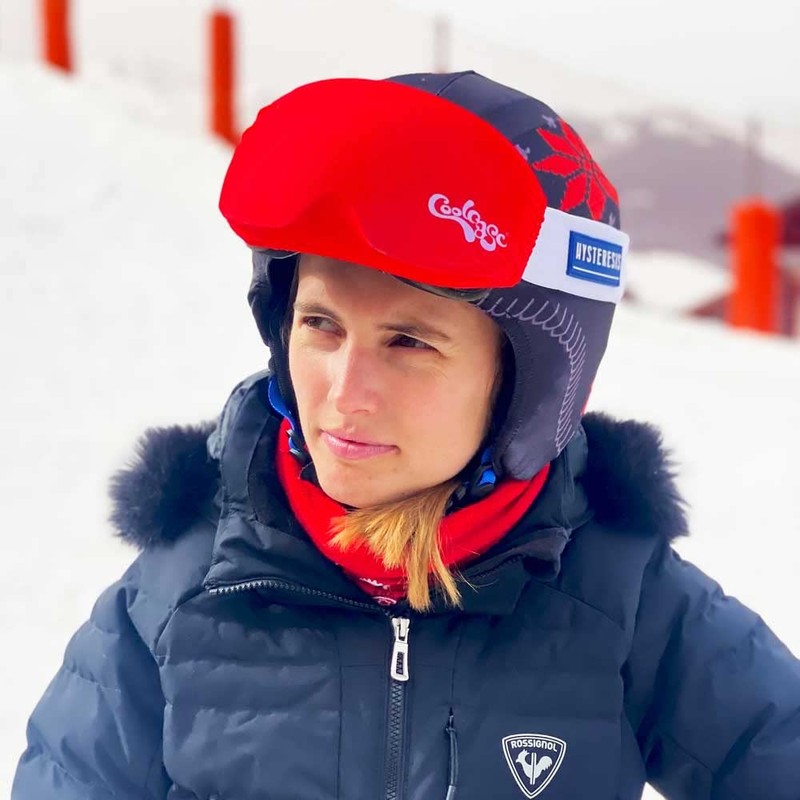Coolcasc COOLMASC RED Ski Goggle Cover