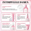 Intimpflege Damen, Intimwaschlotion Frauen Set con Waschlotion, Essenz, Care Gele,