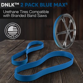 Urethane Band Saw Tires Fits - 14 Inch Delta 28-276 Band Saw - 2 Pack Heavy Duty Urethane Band Saw Tire - Urethane Bandsaw Tires - No Adhesive Needed - Made in the USA!