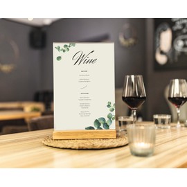 SIGEL DP682 Premium Quality Eucalyptus Green A5 100 Sheets 90gsm Menu Design Sustainable Paper