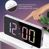 Digital Alarm Clock, USB Charging Digital Clock with Noise Reducing
