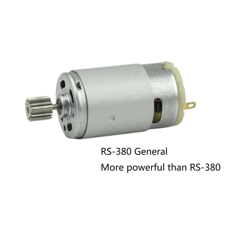 CHANCS RS390 Electric Motor DC 6V 18000RPM 12 Gear Teeth