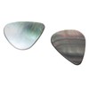 2PCS Set Guitar Picks Shell Teardrop Shaped Acoustic Guitar Picks