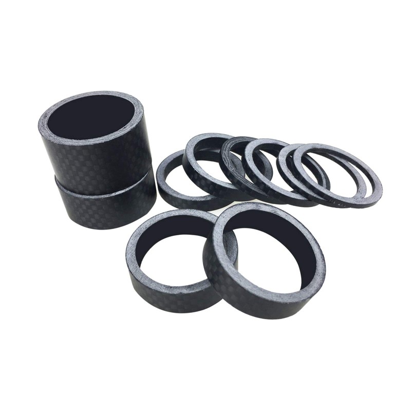 PLATT Headset Spacer Full Carbon 3K Matte Diameter 10 Pcs