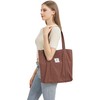 Women's Fabric Bags Tote Bag Plain Shoulder Bag Lightweight Large
