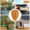 Gulfmew 6 Pack Wasp Nest Dummy Waterproof Hanging Artificial Wasp