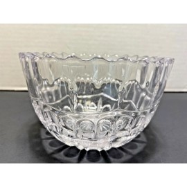Fifth Avenue Crystal, Fairmont 6" Crystal Clear Bowl, New In Box, Vintage