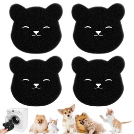 4 PCS Pet Hair Remover Washing Machine, Washing Machine Hair Catcher, Remover Hair Catcher Washing Machine, Pet Hair Dissolver Washing Machine for Laundry Clothes Bedding, Wet and Dry Use