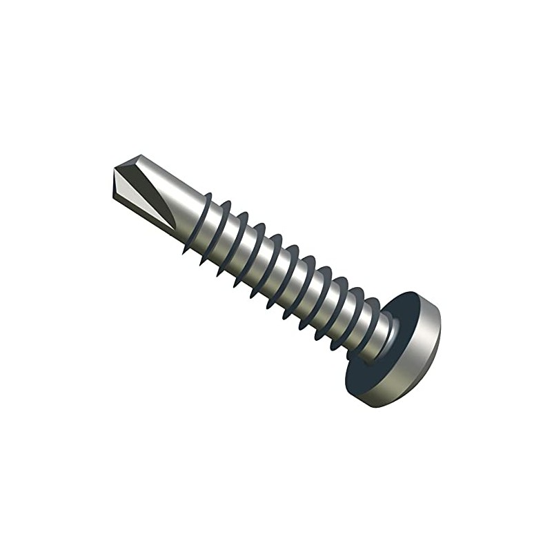 Self Drilling and Self Tapping Pan Head Phillips Screws (Pack