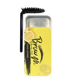 Rostblant Styling eyebrow cream, transparent, defining, fixing, long-lasting shaper gel, long-lasting eyebrow make-up for lamination effect, integrated styling brush, lemon