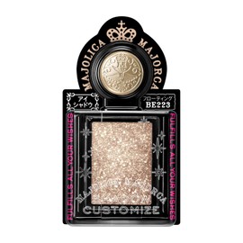 Majolica Majorca BE223 Shadow Customization (Floating) Eyeshadow, Silver Cocoon, Main Item: 1 g (x 1)
