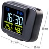 infactory Alarm Clock: Projection Alarm Clock with VA Colour Display,
